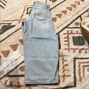 Men's Relaxed Light Blue Denim Jeans - Casual Comfort Fit